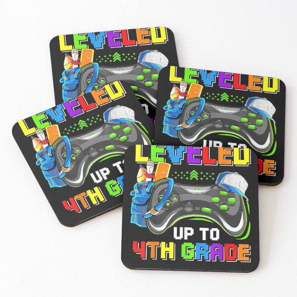 Item preview, Leveled Up To 4th Grade Back To School Video Game Boys Gamer  designed and sold by aumarian.