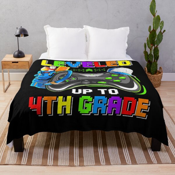Item preview, Leveled Up To 4th Grade Back To School Video Game Boys Gamer  designed and sold by aumarian.