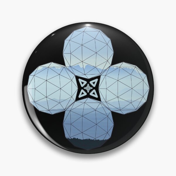 Item preview, Mountain Range Icosahedron Star designed and sold by createVisions.