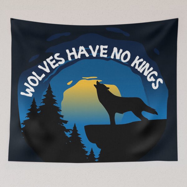 Item preview, Wolves Have No Kings designed and sold by Alizo  Antique.