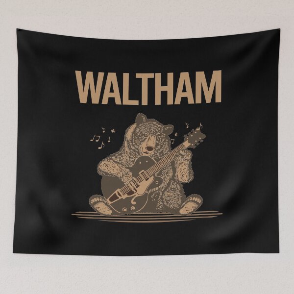 Item preview, Bear With Guitar Waltham designed and sold by hurseslossb.
