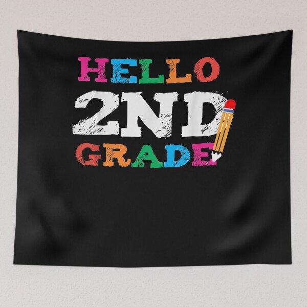 Item preview, Hello 2nd Grade First Day Of Second Grade Back To School  designed and sold by aumarian.