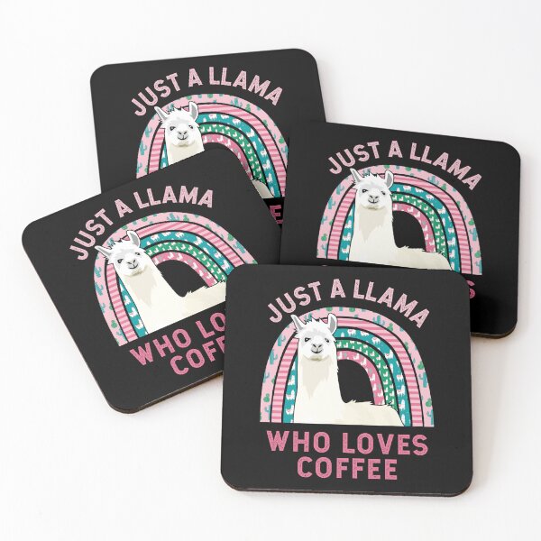 Item preview, Llamas and coffee humour | Llamaholic designed and sold by AllInCoffee.