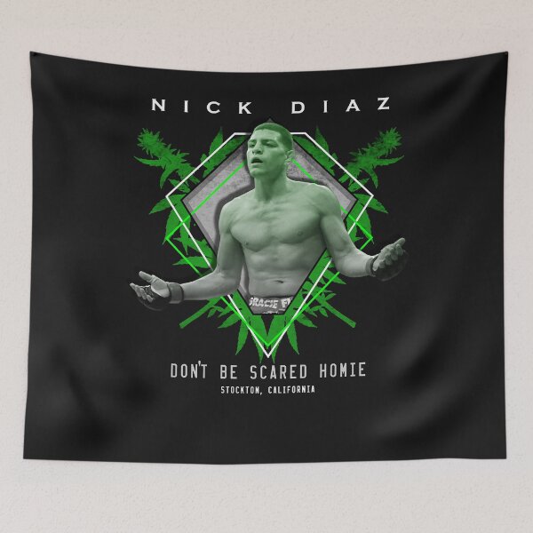Item preview, Nick Diaz Dont Be Scared Homie Pullover designed and sold by Katieloyd123.