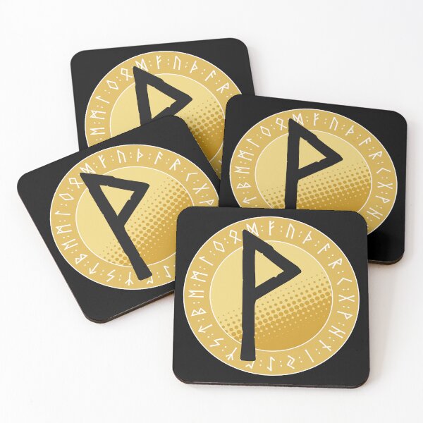 Item preview, Viking Runes and Runic Symbols - Wunjo (Joy) designed and sold by iscaStudioArt.