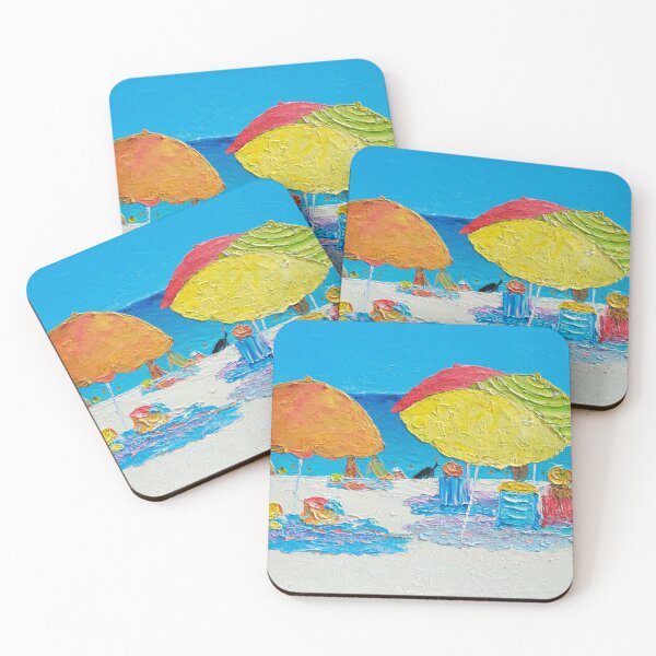 Item preview, Beach painting - Tropical Colors designed and sold by MatsonArtDesign.