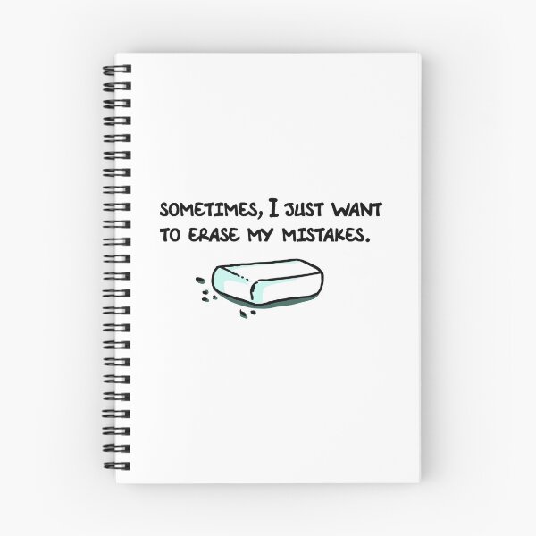 Item preview, Erase Mistakes designed and sold by ZordicRedbubble.