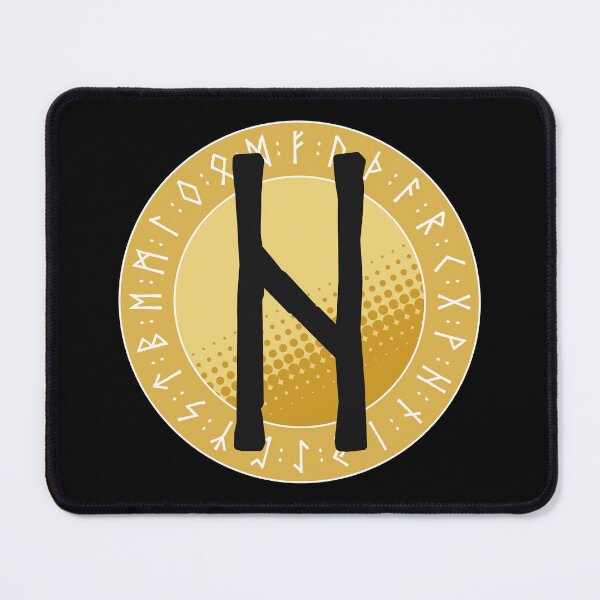 Item preview, Viking Runes and Runic Symbols - Hagalaz (Hail) designed and sold by iscaStudioArt.