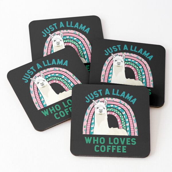 Item preview, Llamas and coffee humour | Llamaholic designed and sold by AllInCoffee.