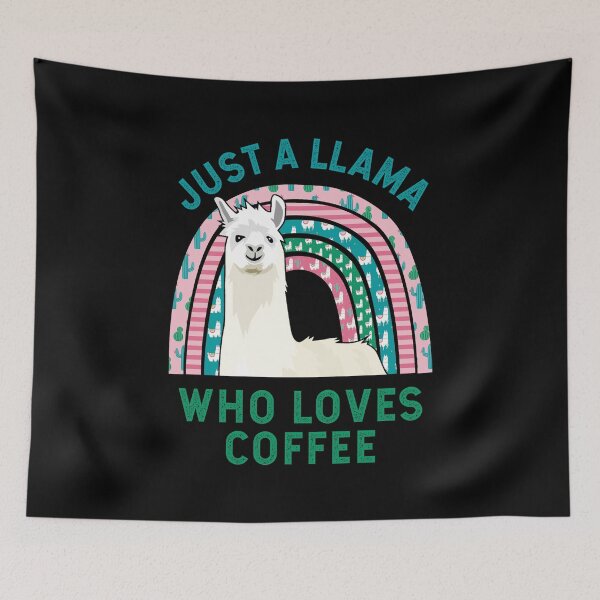 Item preview, Llamas and coffee humour | Llamaholic designed and sold by AllInCoffee.