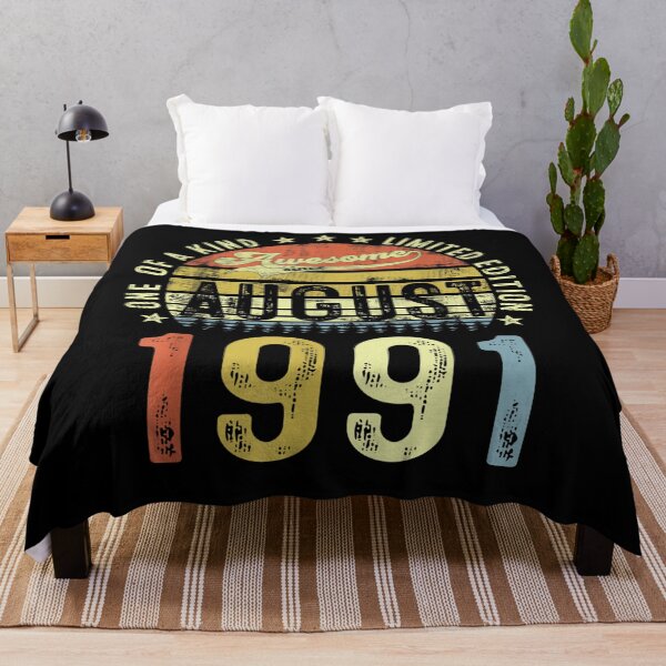Item preview, Awesome Since August 1991 31 Years Old 31st Birthday Gifts  designed and sold by aumarian.