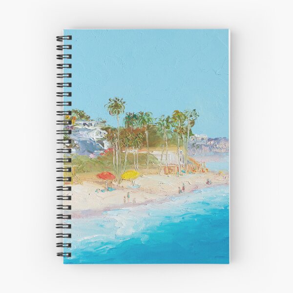 Item preview, San Clemente Beach painting designed and sold by MatsonArtDesign.