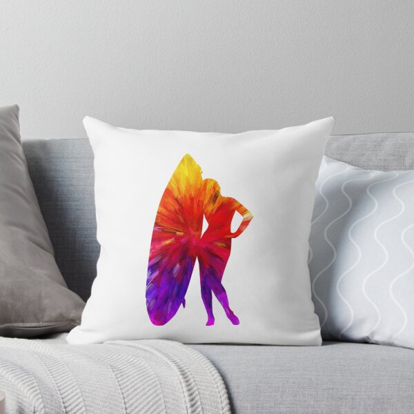 Item preview, My colorful surfgirl drawing designed and sold by Blondiabshop.