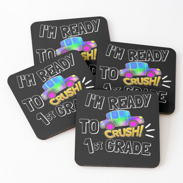 Item preview, I'M READY TO CRUSH 1ST GRADE designed and sold by DanaMire.
