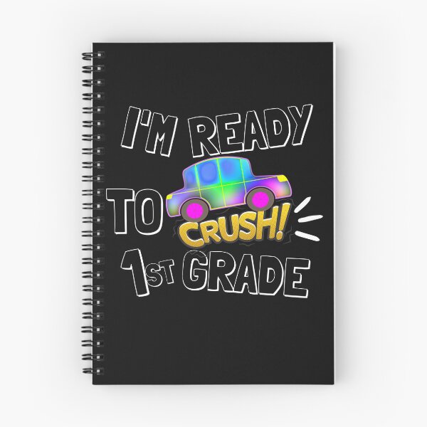 Item preview, I'M READY TO CRUSH 1ST GRADE designed and sold by DanaMire.