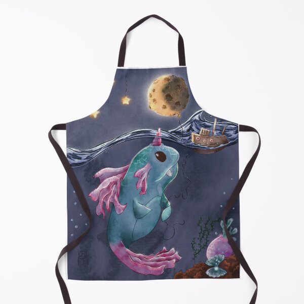 Item preview, Sea monster under the boat designed and sold by artforfun-se.