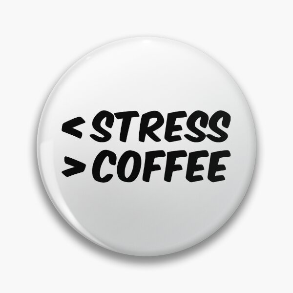 Item preview, Less stress more coffee designed and sold by bolkibox.