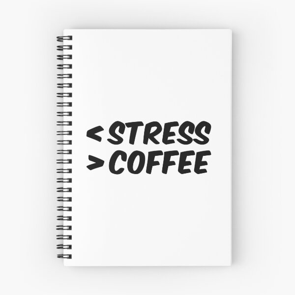Item preview, Less stress more coffee designed and sold by bolkibox.