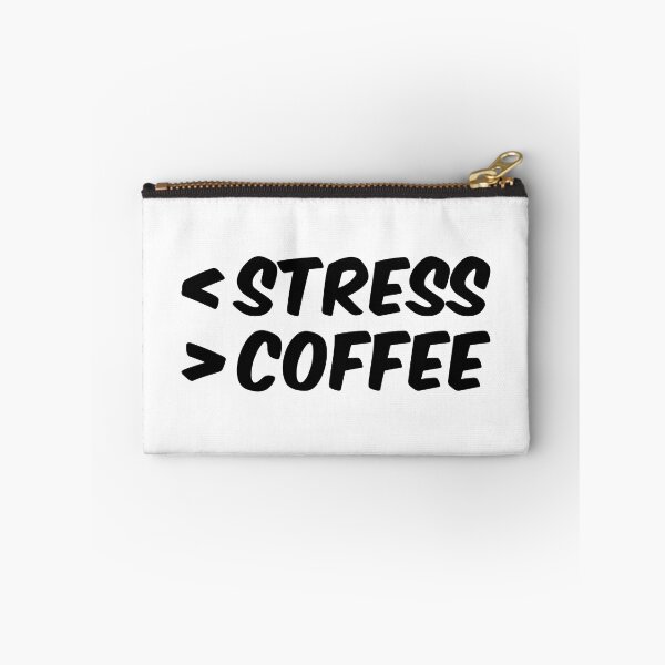 Item preview, Less stress more coffee designed and sold by bolkibox.