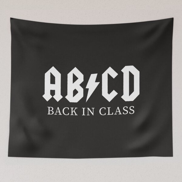 Item preview, ABCD Back in Class  designed and sold by schromtlmaascha.