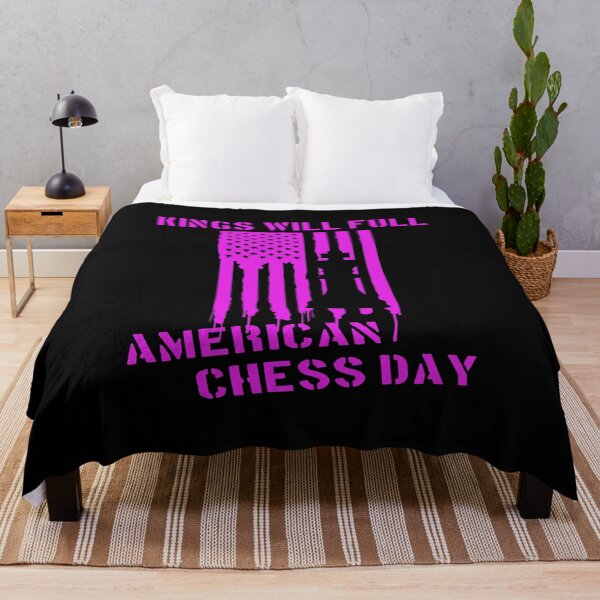 Item preview, King Will Fall American Chess Day designed and sold by printhappy4you.