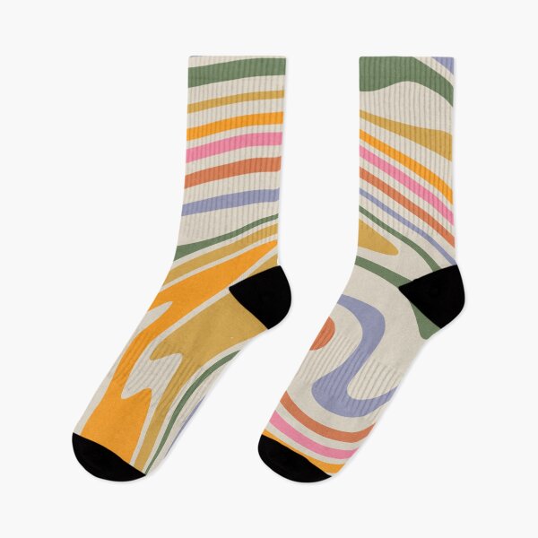Item preview, Rainbow Swirl Abstract Retro 70s  designed and sold by trajeado14.