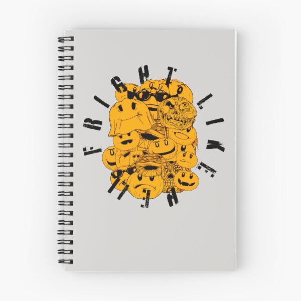 Item preview, Yellow pumpkins black text, Fright like Hell designed and sold by Martzart.