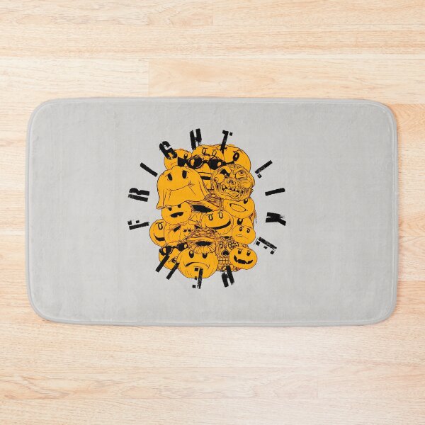 Item preview, Yellow pumpkins black text, Fright like Hell designed and sold by Martzart.