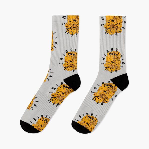 Item preview, Yellow pumpkins black text, Fright like Hell designed and sold by Martzart.