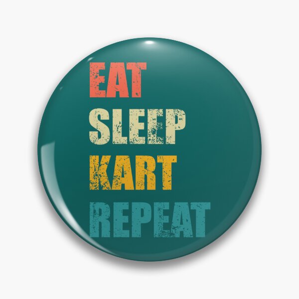 Item preview, Eat sleep Kart repeat            designed and sold by lenashop12.