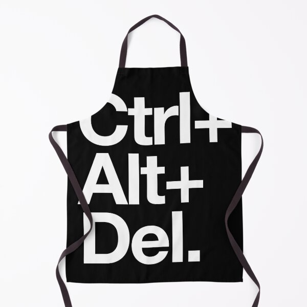 Item preview, Ctrl Alt Del - Typographic Design Helvetica Art  designed and sold by easyeye.