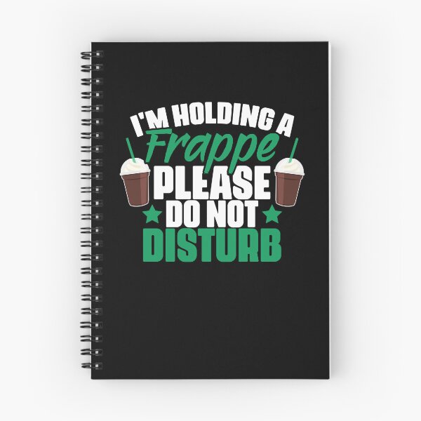 Item preview, Please Do Not Disturb Funny Frappe Coffee For A Caffeine Fan designed and sold by Nessshirts.