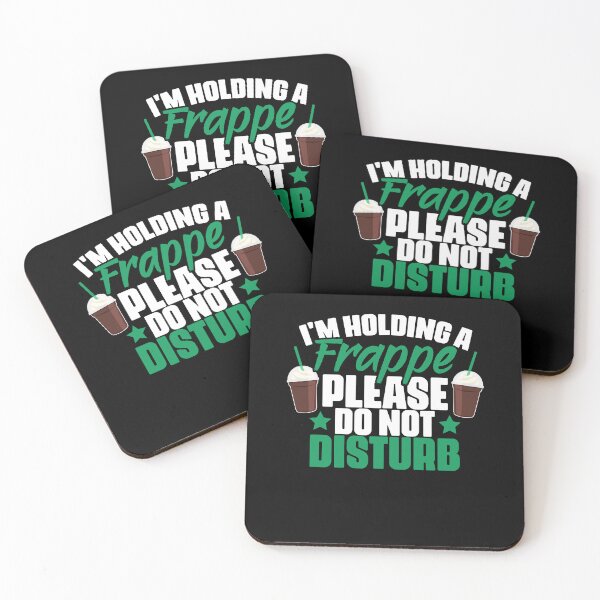 Item preview, Please Do Not Disturb Funny Frappe Coffee For A Caffeine Fan designed and sold by Nessshirts.