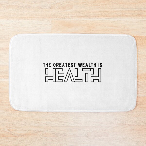 Item preview, The greatest wealth is health  designed and sold by RandiMullins.