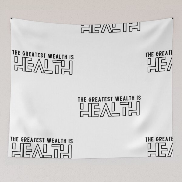 Item preview, The greatest wealth is health  designed and sold by RandiMullins.