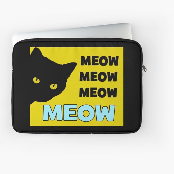 Mr Laptop Sleeves Redbubble - bewitching cat roblox