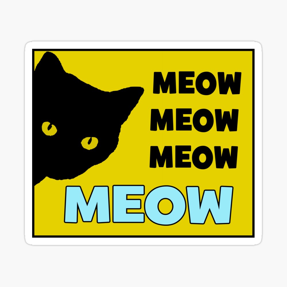 Roblox Cat Sir Meows A Lot Postcard By Jenr8d Designs Redbubble - cat tags roblox