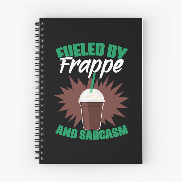 Item preview, Fueled By Funny Frappe Coffee Sarcasm For A Caffeine Lover designed and sold by Nessshirts.