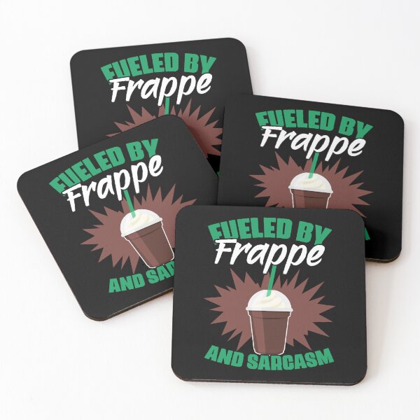 Item preview, Fueled By Funny Frappe Coffee Sarcasm For A Caffeine Lover designed and sold by Nessshirts.