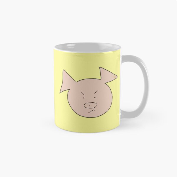 Item preview, Angry Pig Face Y, anger designed and sold by PiggingJapan.