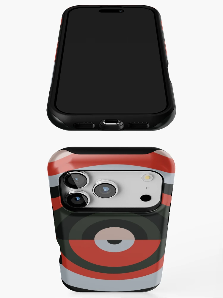 Thumbnail 3 of 4, iPhone Case, Arcs 27 designed and sold by genpythonart.
