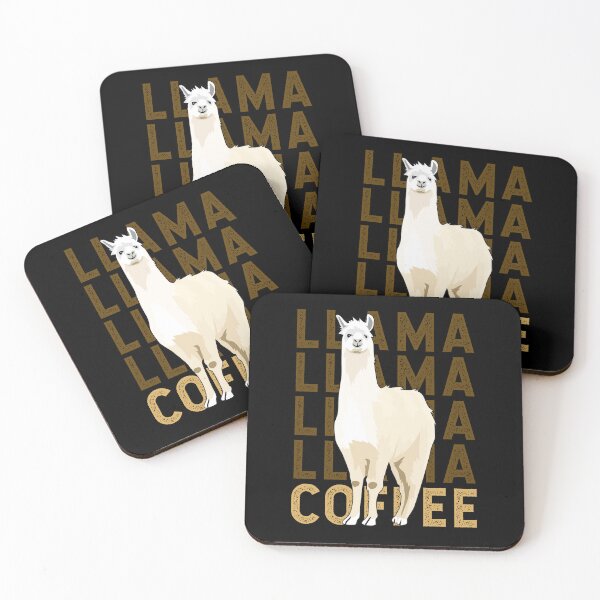 Item preview, Llama llama llama llama, coffee | Llamaholic designed and sold by AllInCoffee.
