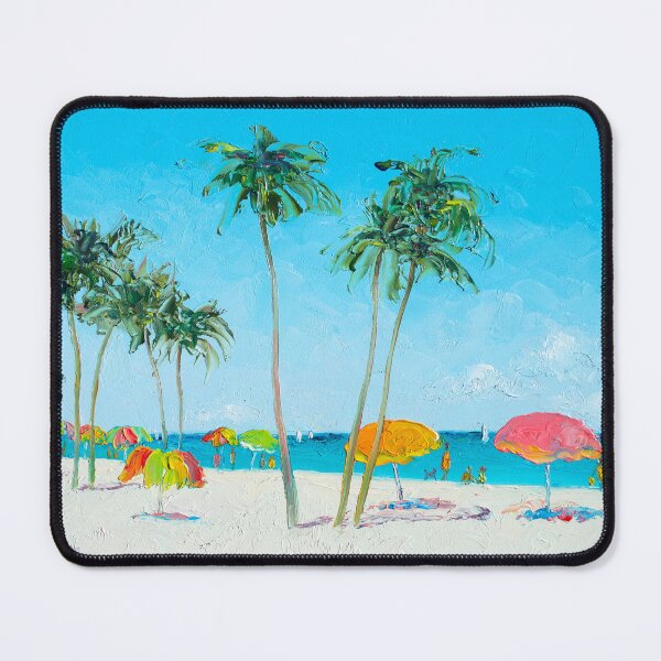 Item preview, Hollywood Beach, Florida - coconut palms designed and sold by MatsonArtDesign.