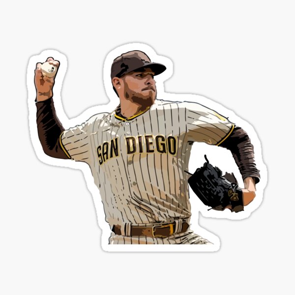 San Diego Padres Joe Musgrove Sticker 