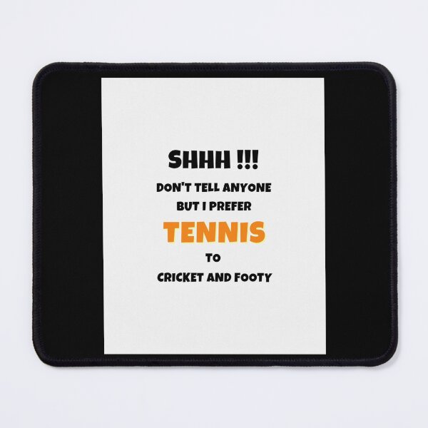 Item preview, I Prefer Tennis To Cricket And Footy Graphic T-Shirt designed and sold by wandarosiettng.