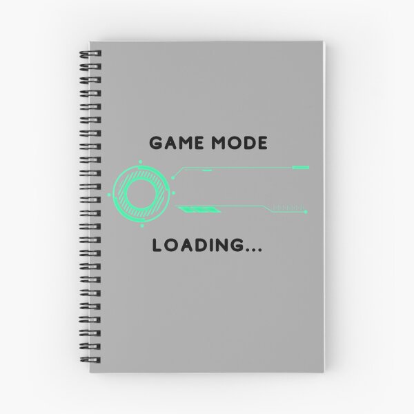 Item preview, Game mode loading - Text based design illustration - Black text designed and sold by Nemesiscrowd.