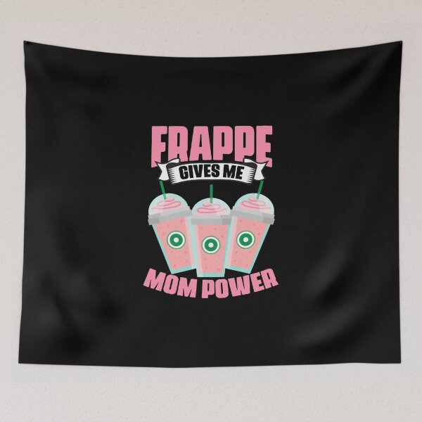 Item preview, Funny Frappe Coffee Beverage Humor For A Caffeine Lover Mom designed and sold by Nessshirts.