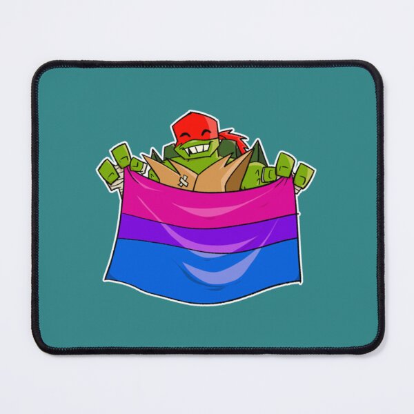 Item preview, rottmnt raph bi pride   designed and sold by PopStandMerch.