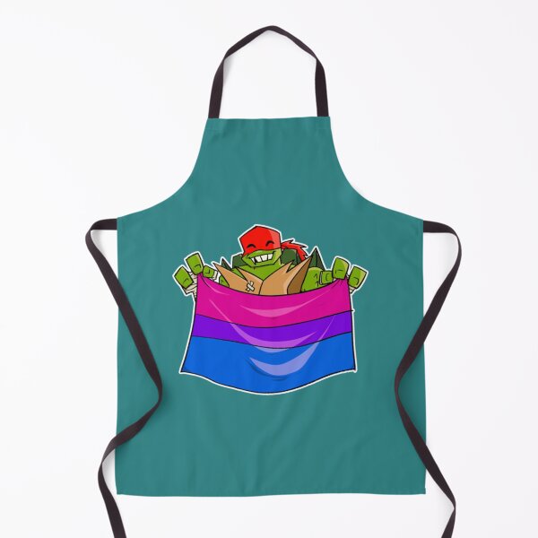 Item preview, rottmnt raph bi pride designed and sold by PopStandMerch.