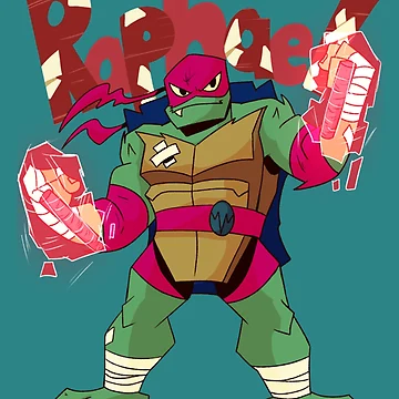Artwork thumbnail, ROTTMNT- Raphael by PopStandMerch